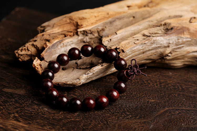 Pterocarpus Santalinus Prayer Beads Bracelet 1.6 Beads for Men