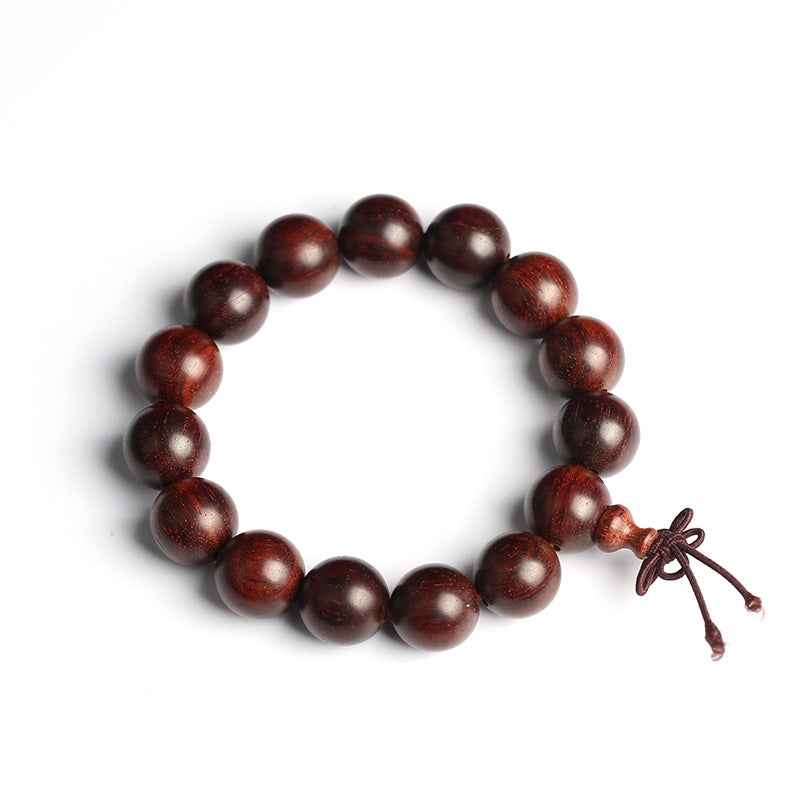 Pterocarpus Santalinus Prayer Beads Bracelet 1.6 Beads for Men